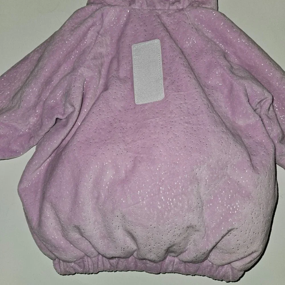 NEW Purple Butterfly Halloween Costume Baby 0-6 Months Pullover Only NO WINGS